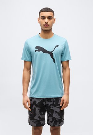 TAD ESSENTIALS SOLID CAT TEE  - Αθλητικό μπλουζάκι - baltic sea blue