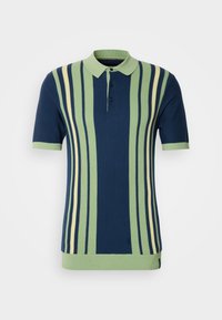STRUCTURED REGULAR FIT - Poloshirt - atlantic blue