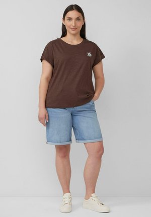T-shirt print - mokka