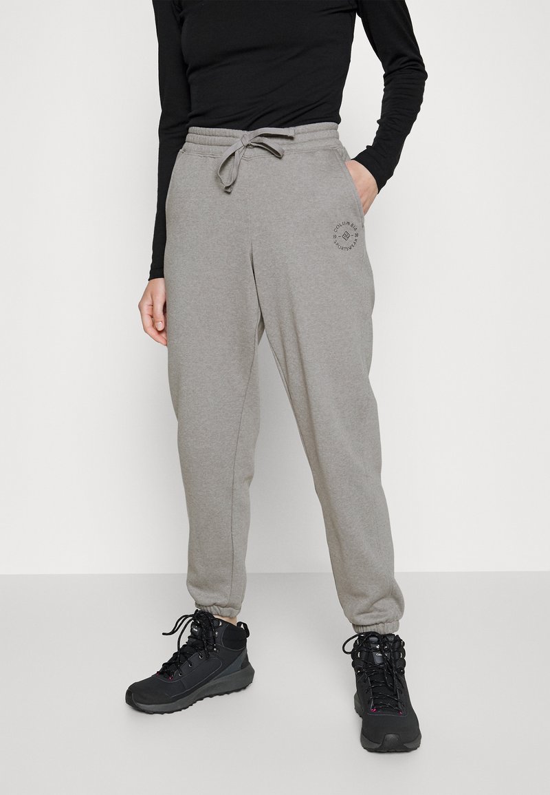 Columbia TREK Tracksuit bottoms light grey heather/light grey