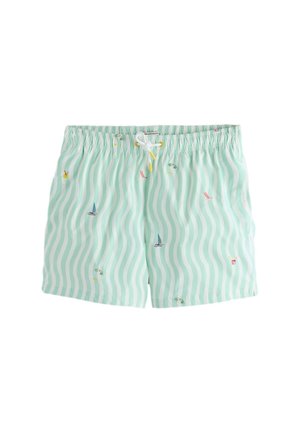 Next, REGULAR FIT - TACOS & TEQUILA PRINT SWIM SHORTS 5{DQ}  . - Badeshorts - sage white wave