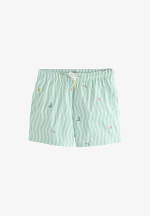 Next, REGULAR FIT - TACOS & TEQUILA PRINT SWIM SHORTS 5{DQ} . - Zwemshorts - sage white wave
