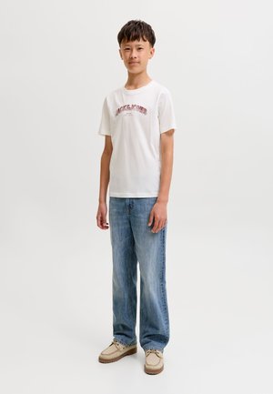 Jack & Jones Junior, BAGGY FIT JEANS JJIALEX JJORIGINAL AKM 282 JNR BAGGY FIT JEANS JUNIOR - Relaxed fit jeans - blue denim