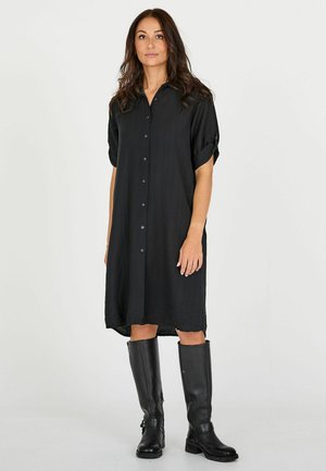 CAITLIN - Skjortklänning - black