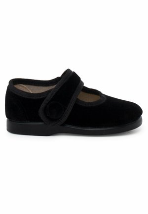 MERCEDITAS DE CON BOTÓN CINTA ADHESIVA   - Babyschoenen - black