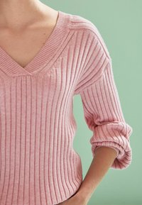 Next V NECK - Pulóver - blush pink