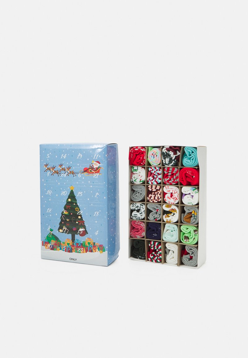ONLY XMAS SOCK ADVENTSKALENDER BOX 24 PACK - Șosete - multi-coloured