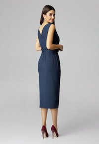 Figl M633 GREY - Etuikleid - navy