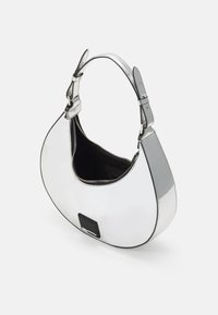 Karl Lagerfeld Jeans TECH HALFMOON - Τσάντα χειρός - silver-coloured/mirror