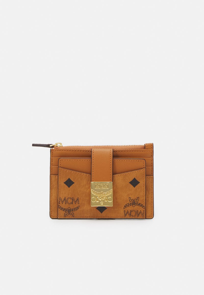 MCM - PATRICIA VISETOS CARD CASE MINI - Business card holder - cognac, Enlarge