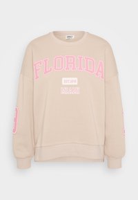 ONLVICTORY O NECK - Sweatshirt - humus