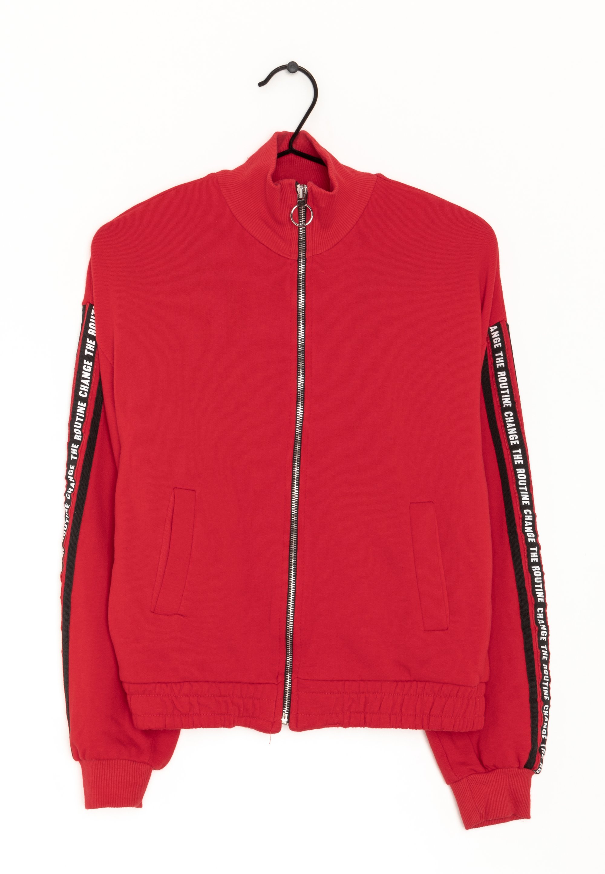 Sudadera Print Sudadera Roja Mujer Bershka Bershka Sudadera