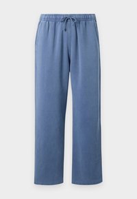 Essential Baggy Open-Hem Sweatpant - Tracksuit bottoms - blue wash
