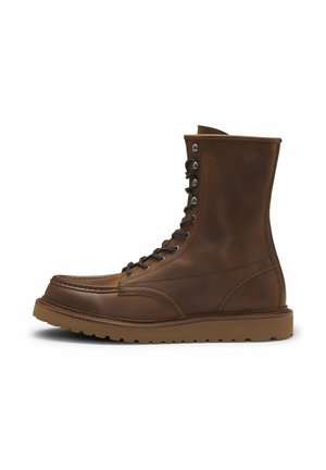 KEATON_HALB - Veterboots - open brown