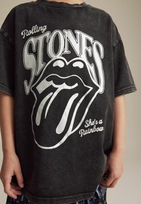 Next BAND LICENSE - Printtipaita - black metallic