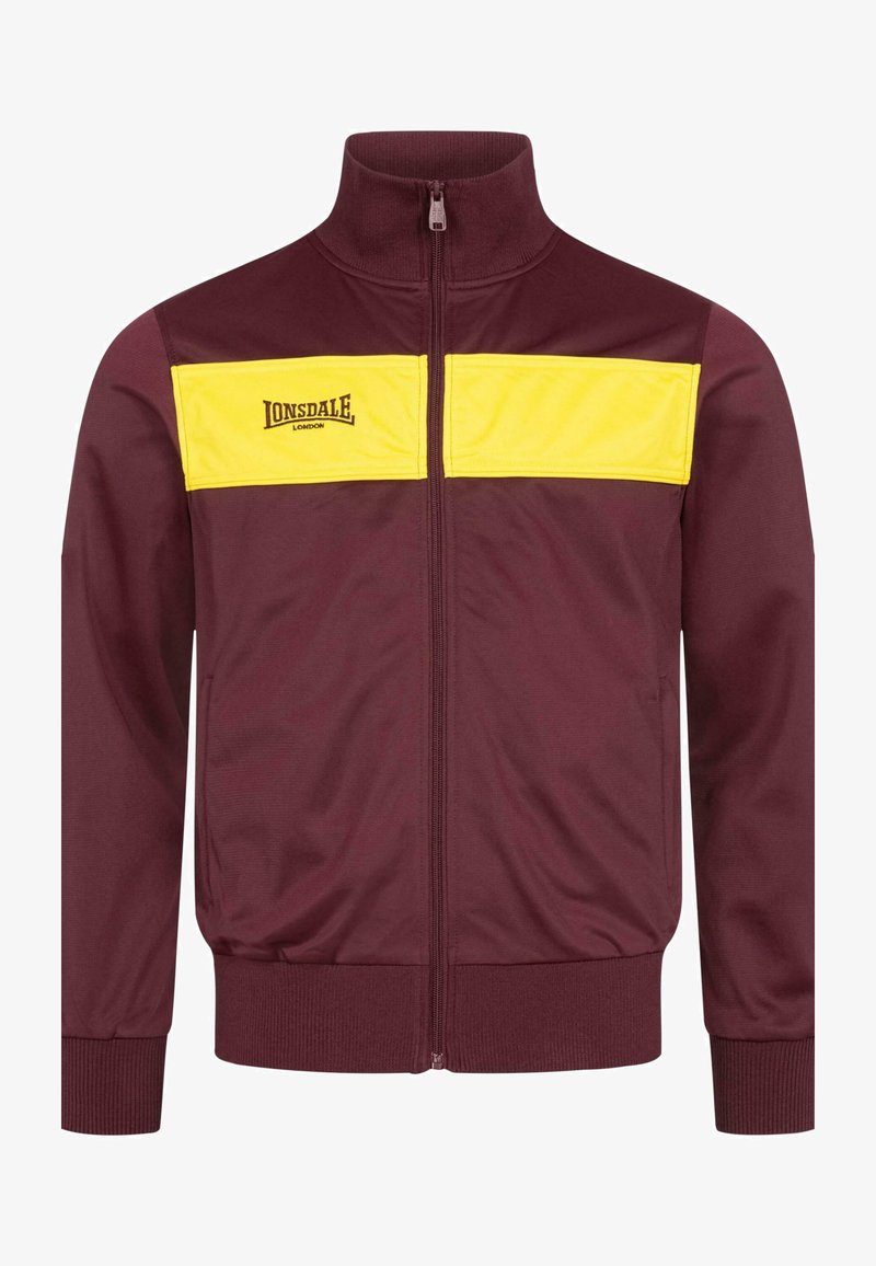 Lonsdale Heren trainingspak normale pasvorm PEMBER Oxblood/Ecru L, Oxblood/ ecru, L Lonsdale Heren trainingspak normale pasvorm PEMBER Oxblood/Ecru L, Oxblood/ ecru, L