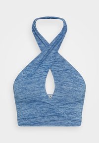 Não selecionado, blue melange