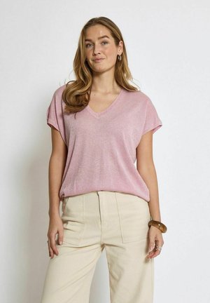 CARLINA BATSLEEVE - T-Shirt basic - met orchid pink met
