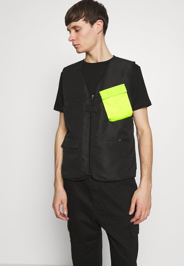 STORAGE TAC VEST - Liivi - black/volt