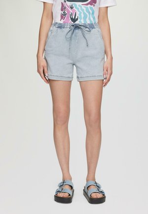 QS, Short en jean - blau