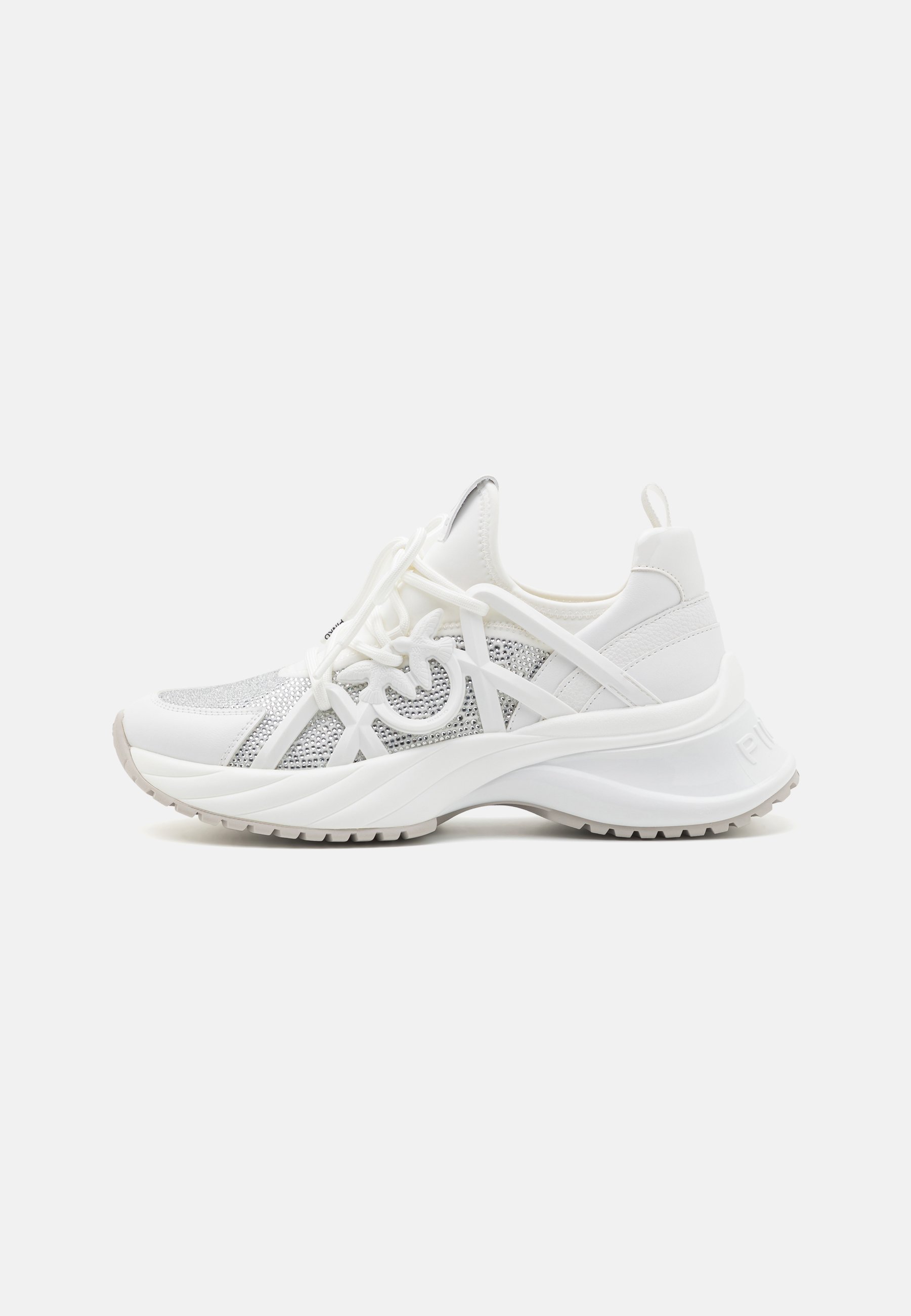 Pinko ARIEL - Trainers - white/crystal/white - Zalando