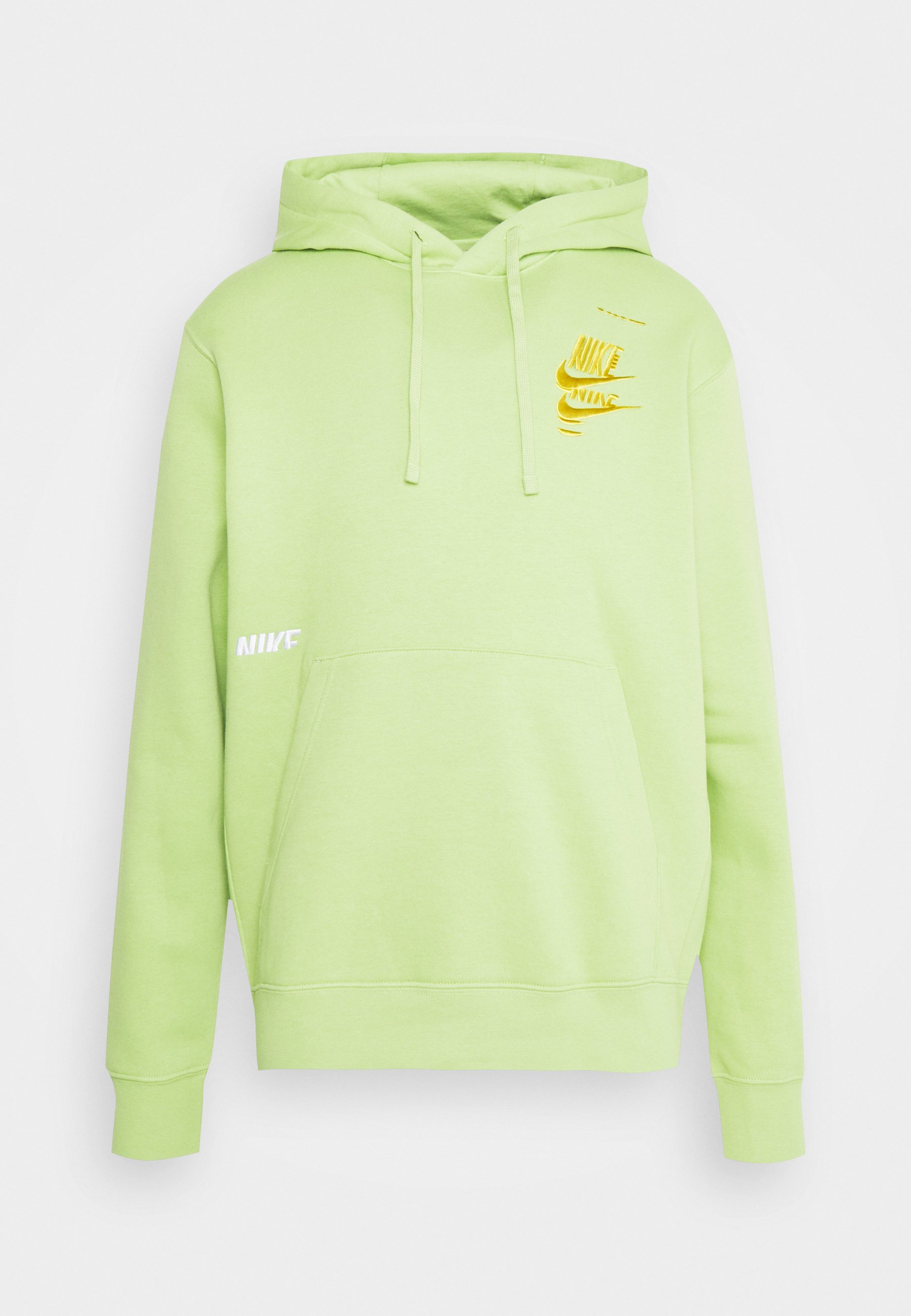 Sudadera con capucha Nike Dri-FIT Training Swoosh verde claro/negro -  Tienda de fútbol