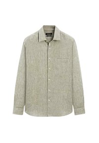 REGULAR-FIT GARMENT WITH POCKET - Košile - green