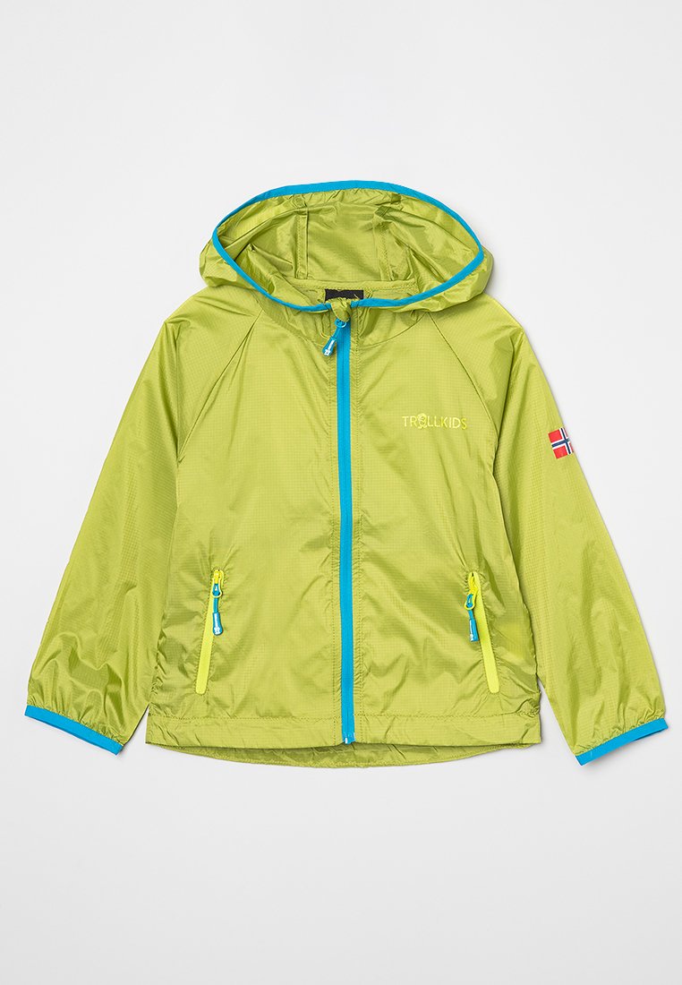 Trollkids Windjack lichtgroen