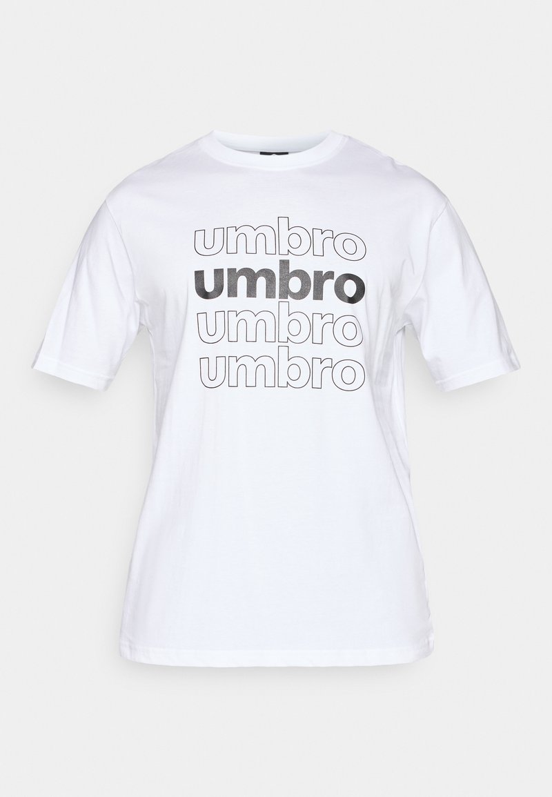 Umbro T-shirt print wit Umbro T-shirt print wit