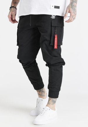 SIKSILK ESSENTIAL FLIGHT CARGO - Cargobyxor - black