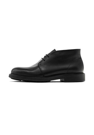 Bottines à lacets - black