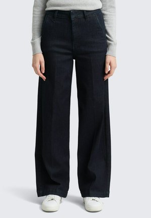 MADINA WIDE  - Relaxed fit jeans - clean rinsed blue denim