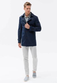 Ombre Trenchcoat - blue navy