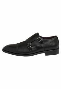 Next DOUBLE MONK TOE CAP SHOES - Business-Slipper - black