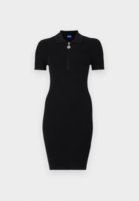 SHOLERI - Strikket kjole - black