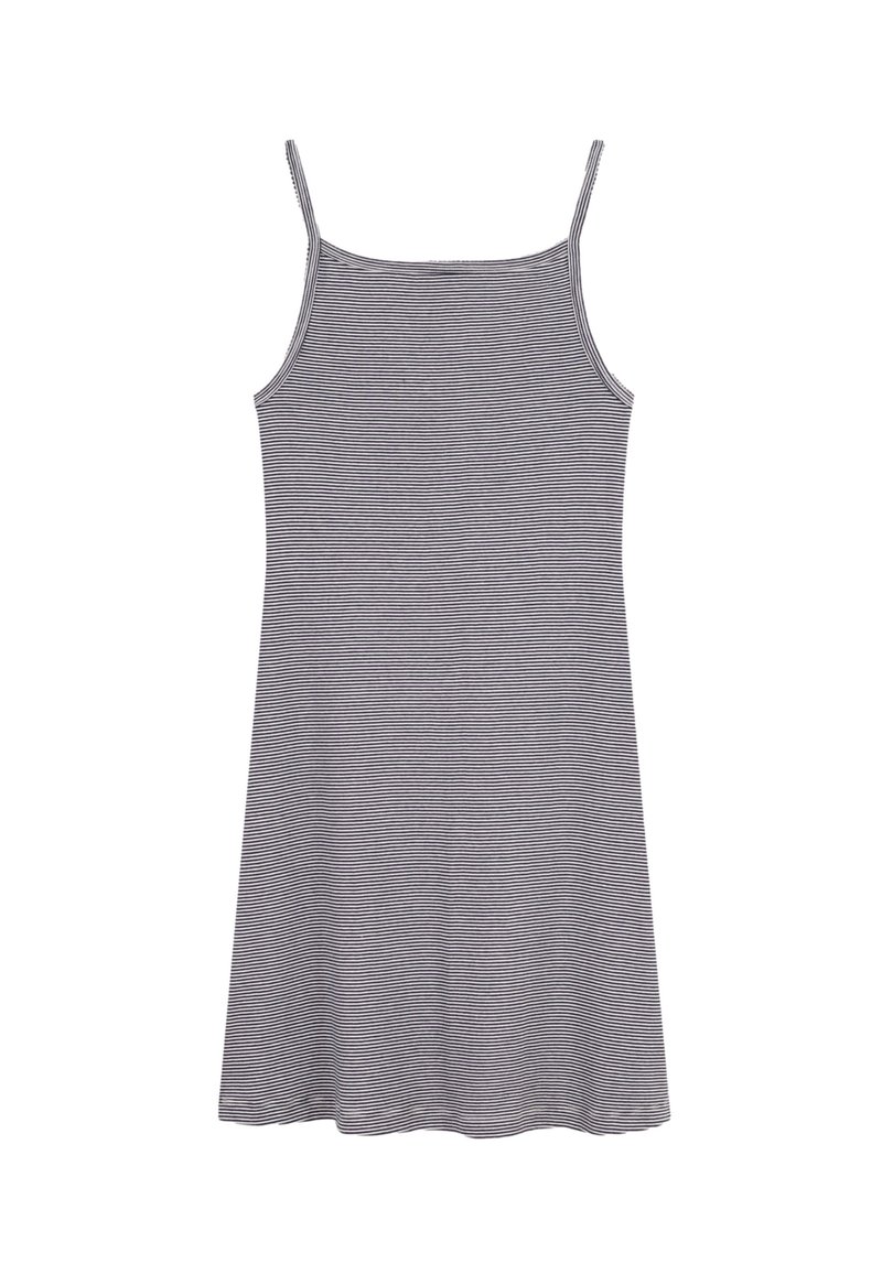 Petit Bateau STRIPED Camicia da notte dark blue/white/blu