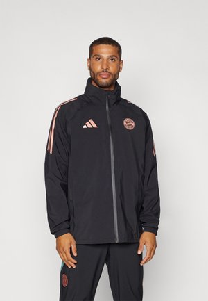 FC BAYERN TIRO RAIN - Regnjakke - black