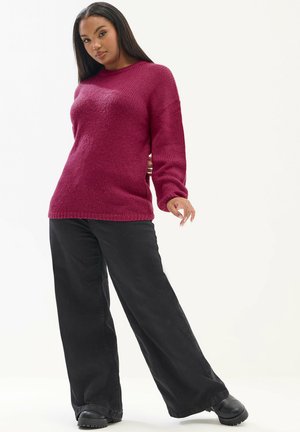 Pullover - dark pink