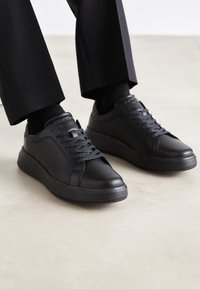 LACE UP - Sneakers laag - black/petroleum