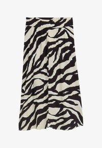Valgt, abstract beige zebra