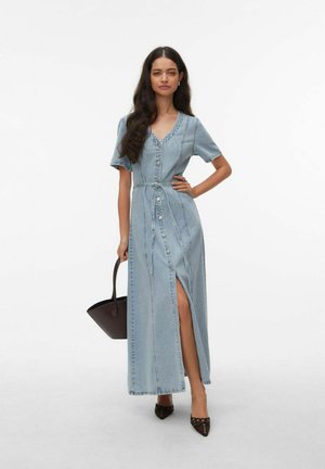 VMJANINA  - Maksi suknelė - light blue denim