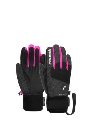 FINGERHAND SIMON  - Fingerhandschuh - black melang blck very be