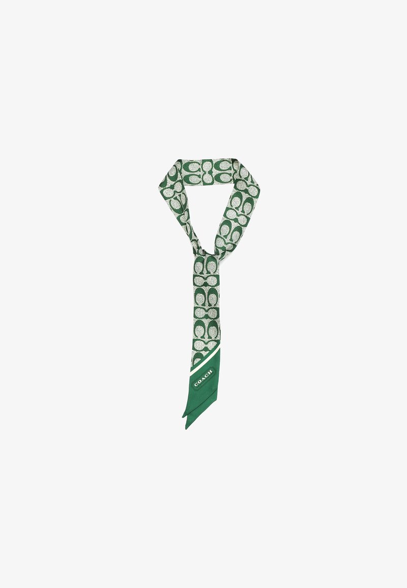 COACH SIGNATURE VINTAGE PRINTED - Scarf - light pastel green