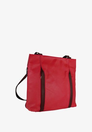 DrachenLeder CITY TOSCANTO - Rugzak - rot braun