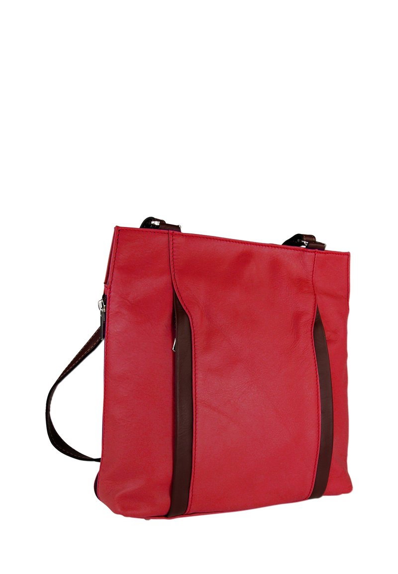 DrachenLeder CITY TOSCANTO  - Rugzak - rot braun