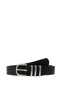 PCLEA BELT - Bælter - black/silver