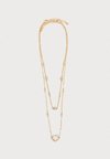 2 PACK - Necklace - gold coloured/white
