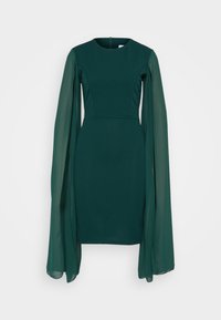 HOLLY SLEEVE DRESS - Vestido de cóctel - forest green
