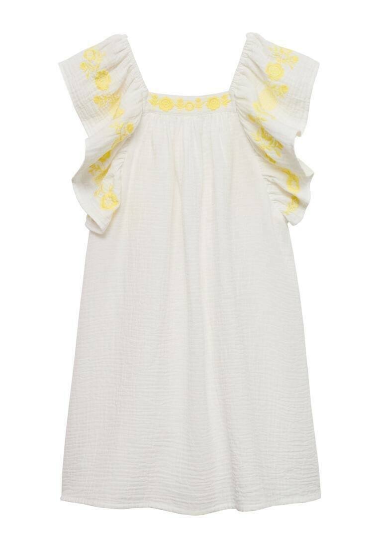 Mango Kids Dnevna obleka - white