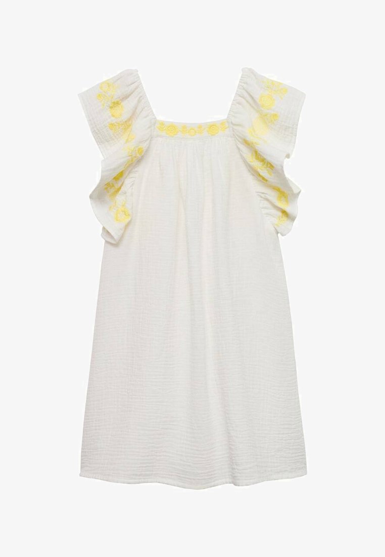 Mango Kids Robe de jour - white